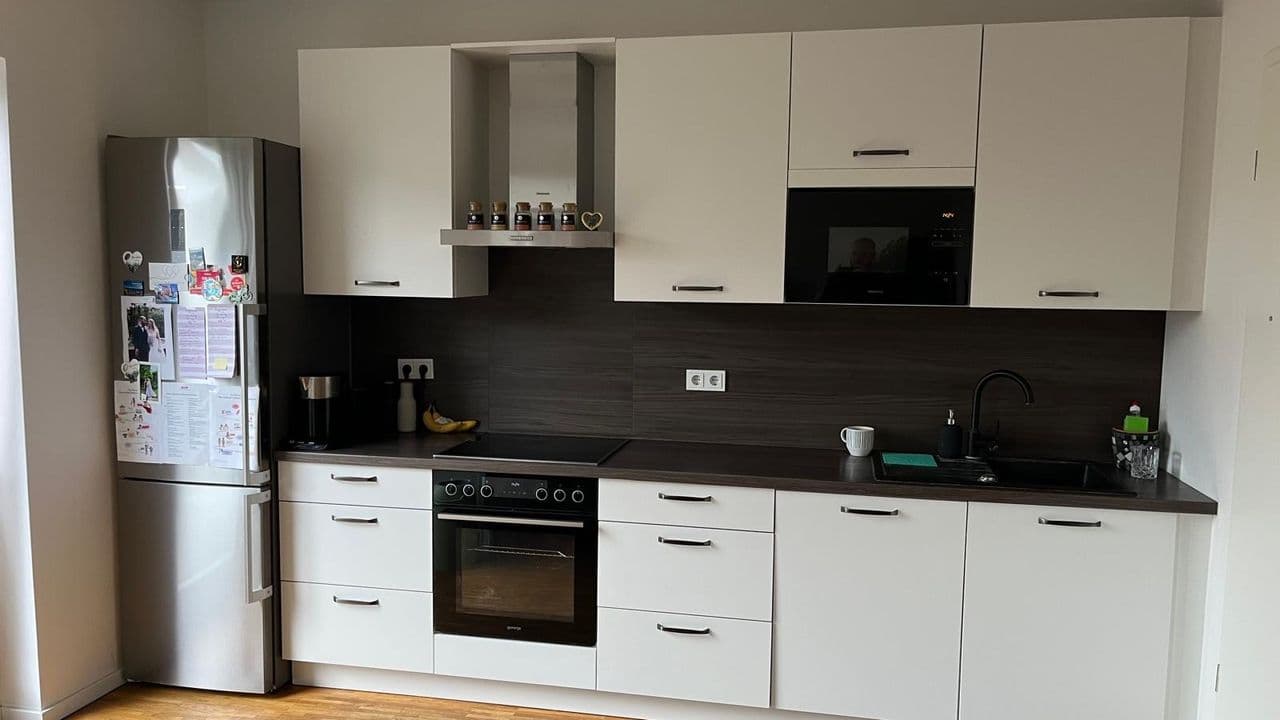 Vorher Küche in Weiß